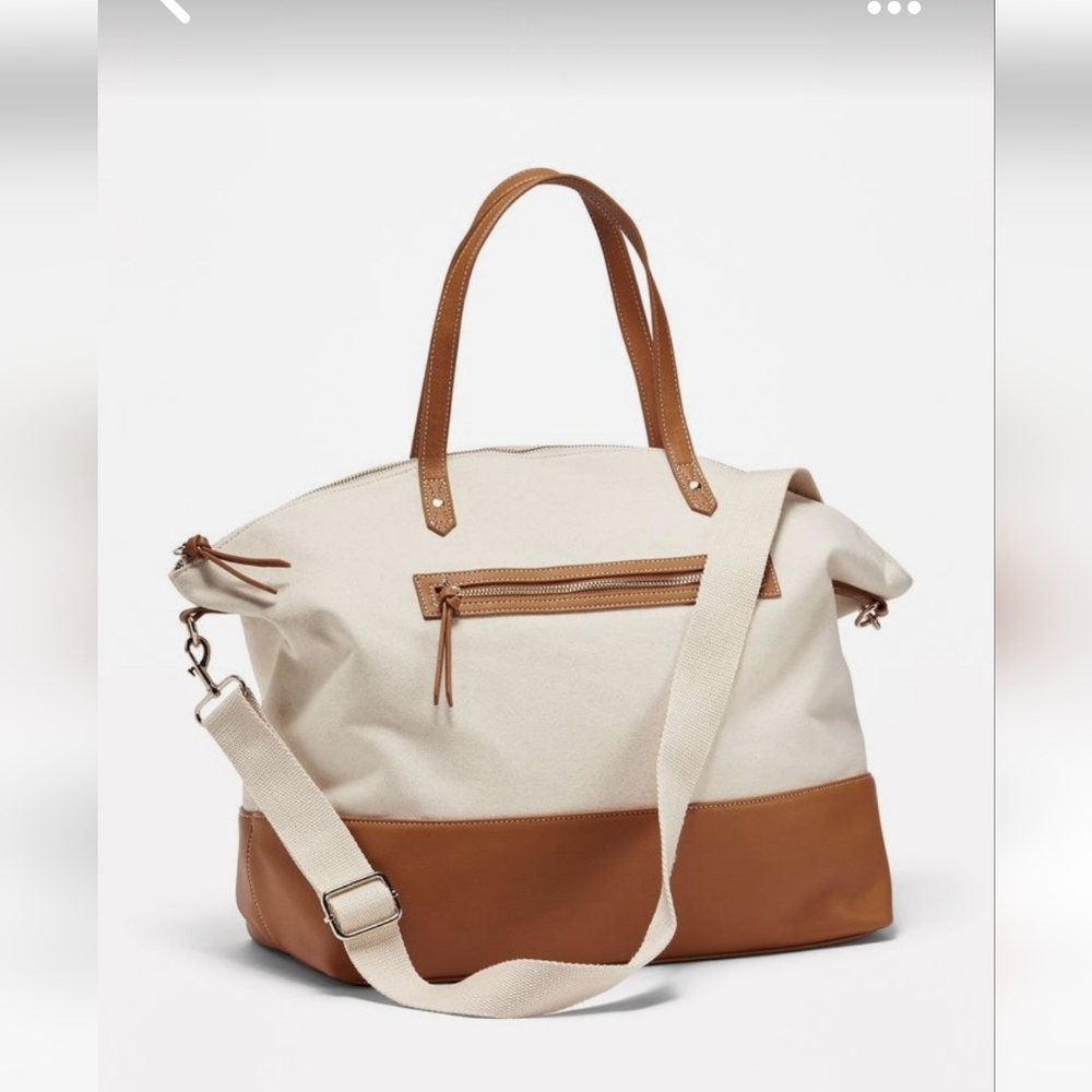 Canvas Weekender Tote by Old Navy